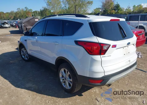 2019 Ford Escape Sel z USA, uszkodzony, nr VIN 1FMCU0HD2KUA94429